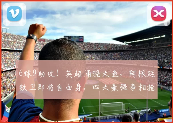 6球9助攻！英超涌现大鱼，阿根廷铁卫即将自由身，四大豪强争相抢购_塞内西_防守_中卫